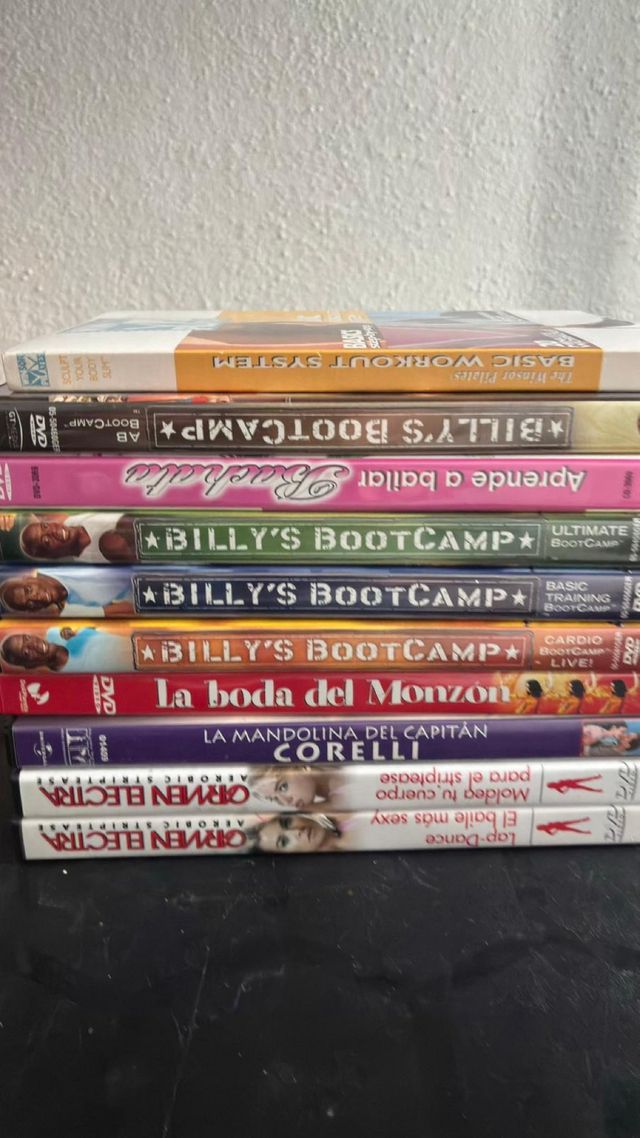 Lote VHS: Terminator, Goonies, La Ballena..