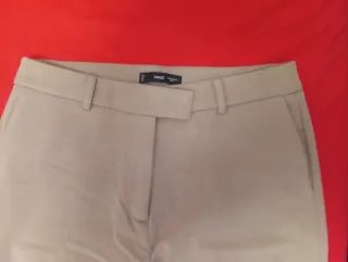 Pantalón Mango Beige Talla 42