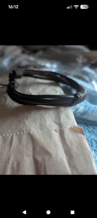 Pulseras marrones hombre nuevas