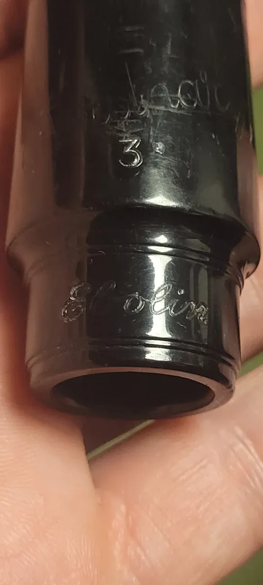 Boquilla antigua Brilhart Great Neck 3 Saxo alto