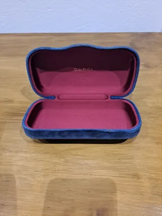Funda para gafas Gucci azul