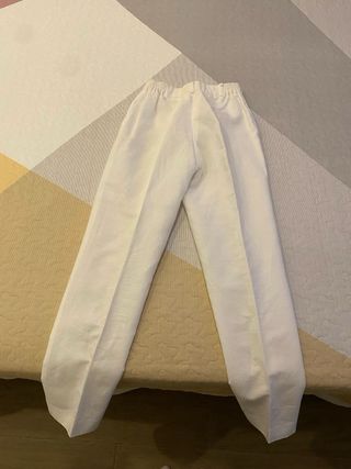 Traje Primera Comunión Niño Azul y Blanco T 10años