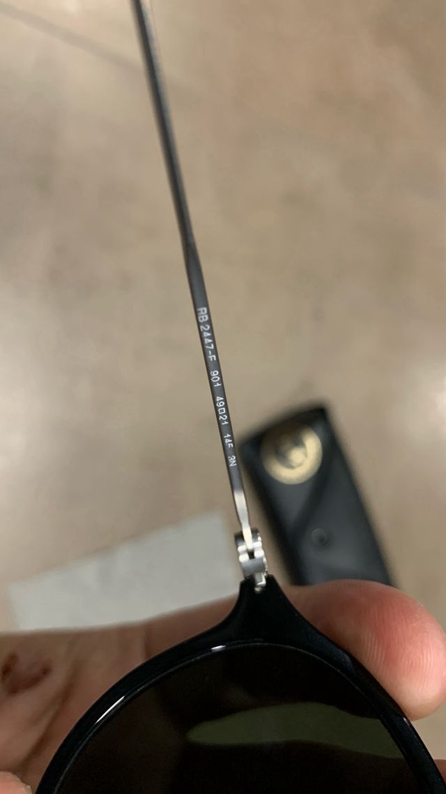 Ray-Ban Round RB2447 901 49  Sunglasses