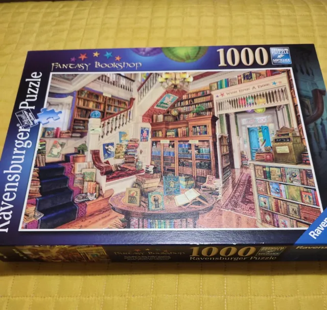 Puzzle Ravensburger 1000 piezas Fantasy Bookshop