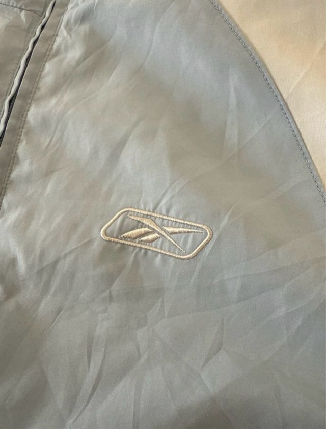 Cortavientos Reebok Vintage Talla S Azul/Blanco