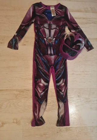 Disfraz Power Ranger Morada Niña 5-6 Años