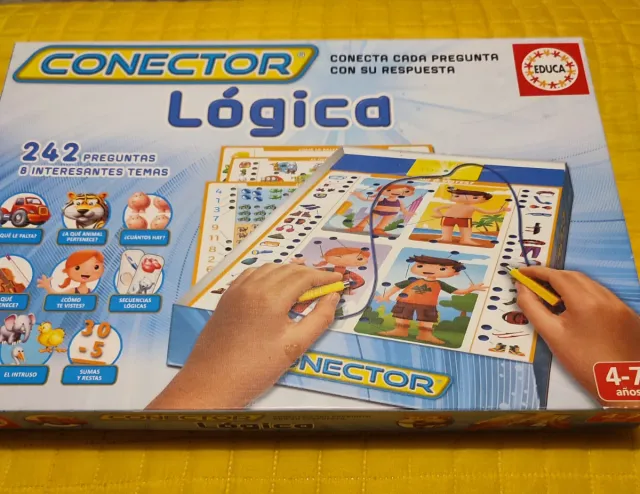 Juego Conector Lógica Educa 242 Preguntas