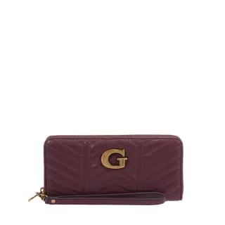 Cartera Guess Morada y Dorada Nueva