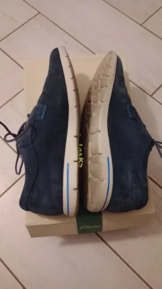 Scarpe uomo Clarks blu
