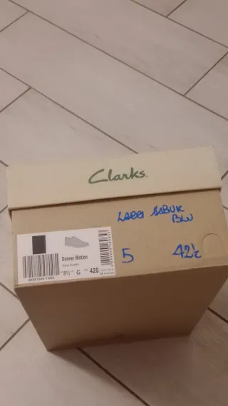 Scarpe uomo Clarks blu