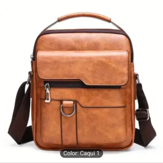 Bolso bandolera hombre cuero PU