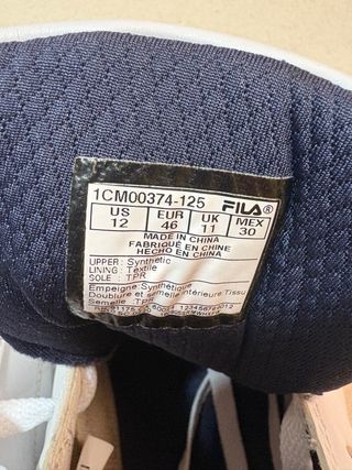 Zapatillas Fila Casual Blancas