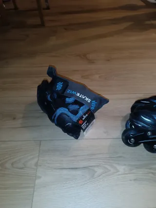 Patines con luces ajustables niño Talla 31-34