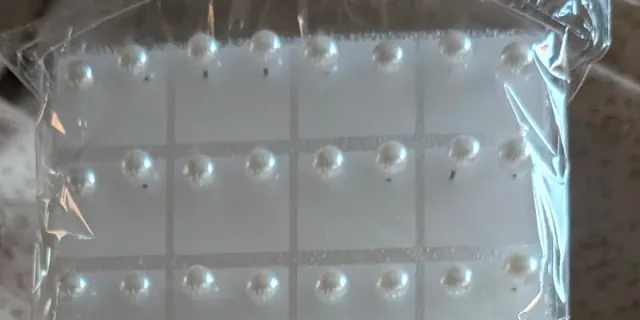 Pendientes acero y perlas - 2€/par