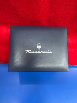 Reloj Maserati Dorado Negro Cronógrafo