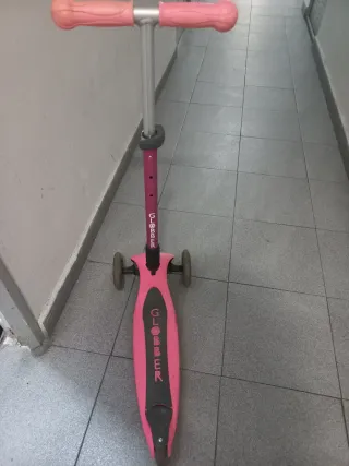 Patinete 3 ruedas Globber rosa