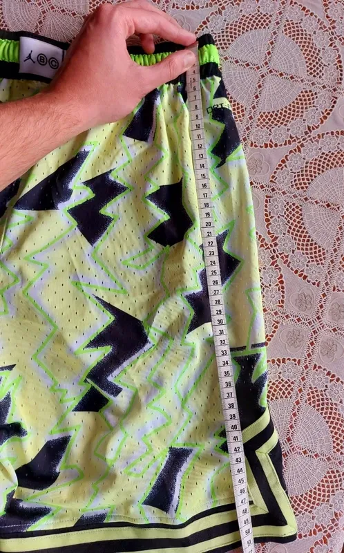 Pantalón Corto Jordan Amarillo y Negro