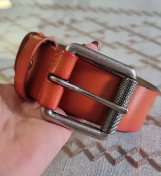 Cinturón de cuero de vaca para hombre