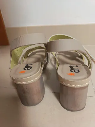 Sandalias Art Beige/Blanco Talla 39