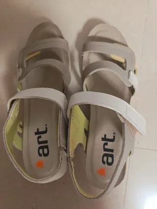 Sandalias Art Beige/Blanco Talla 39