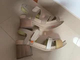 Sandalias Art Beige/Blanco Talla 39