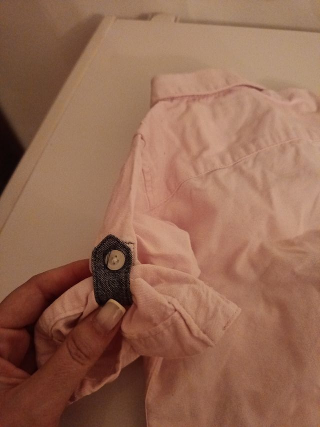 Camisa rosa niño 3-6 meses