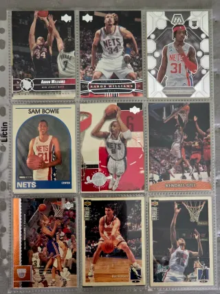 58 Cards Brooklyn / New Jersey Nets