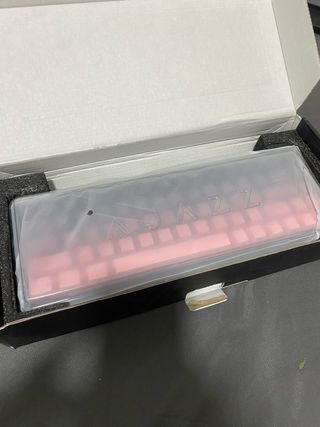 Teclado Mecánico Ajazz AK680 MAX Negro/Rojo