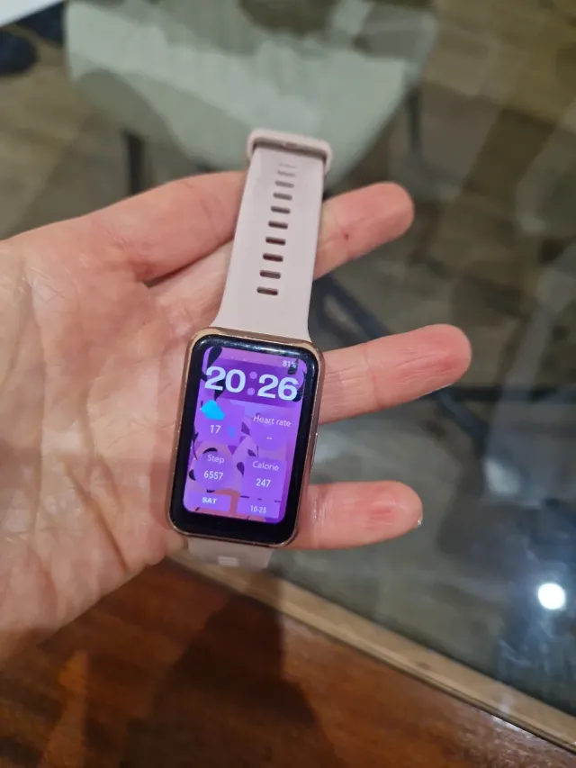 Reloj Inteligente Rosa 
Huawei fit 2