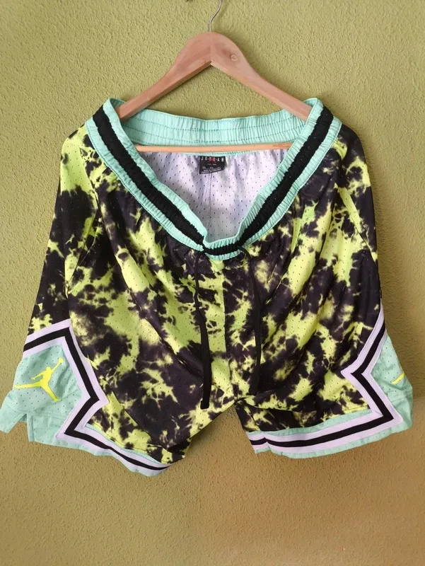 Pantalón Negro amarillo Jordan camuflaje