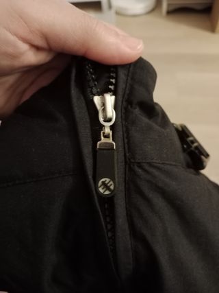 Pantalón de esquí negro con tirantes