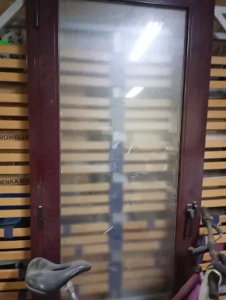 Puerta aluminio cristal crimalit