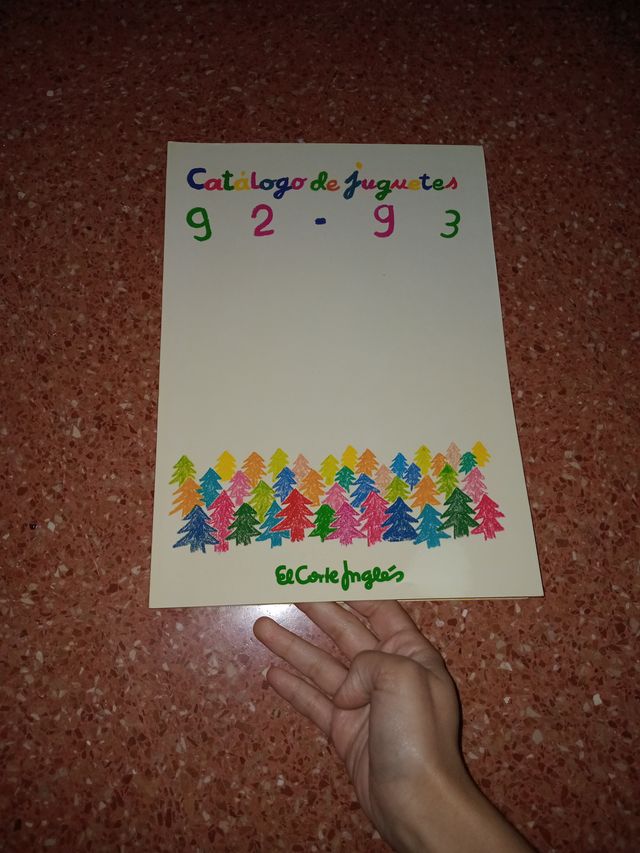 Catálogo de juguetes 92 93 95