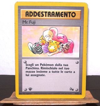 Carta Pokémon Mr. Fuji Addestramento 58/62