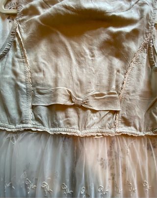 Chaleco romántico/boho de Cirdy, encaje beige, S/M