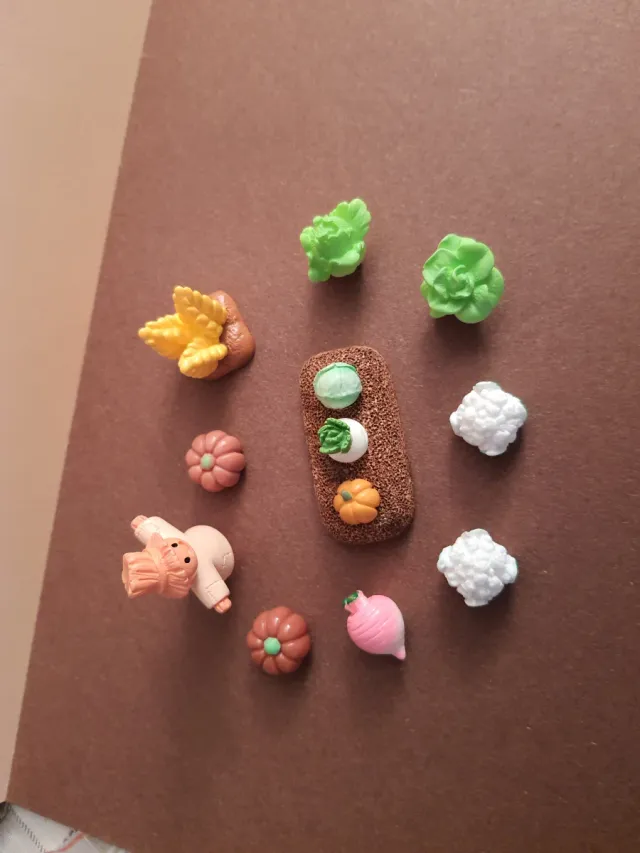 Set Orto Miniature Presepe