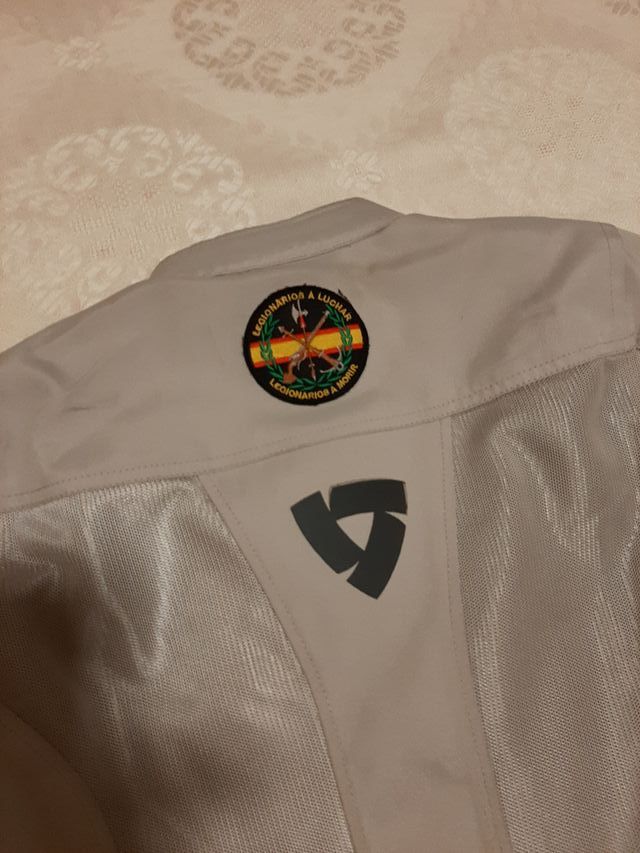 Chaqueta Moto Mujer REV'IT! Beige