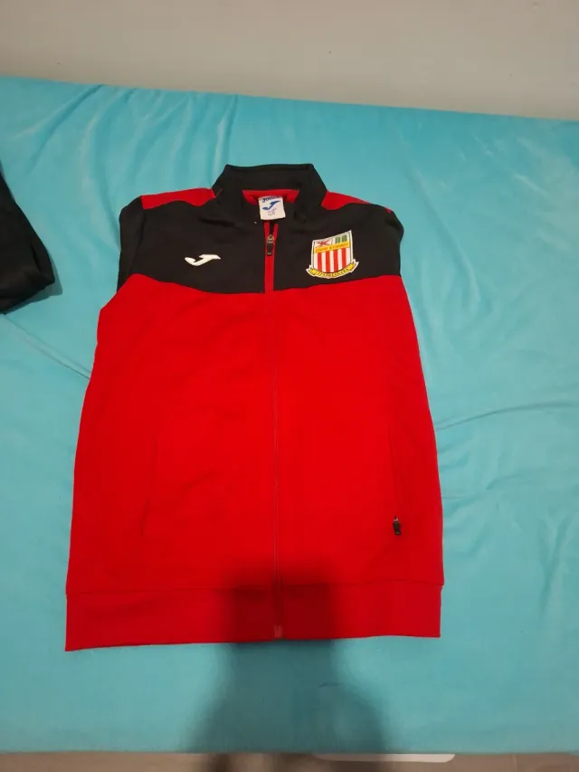 Chándal Fútbol Esparreguera Joma Rojo/Negro
