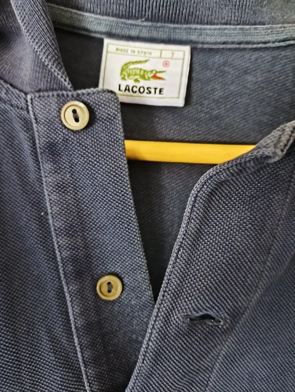 Polo Lacoste Azul Oscuro