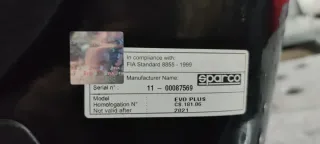 Baquet Sparco Evo plus II GRP LIGHT 8855