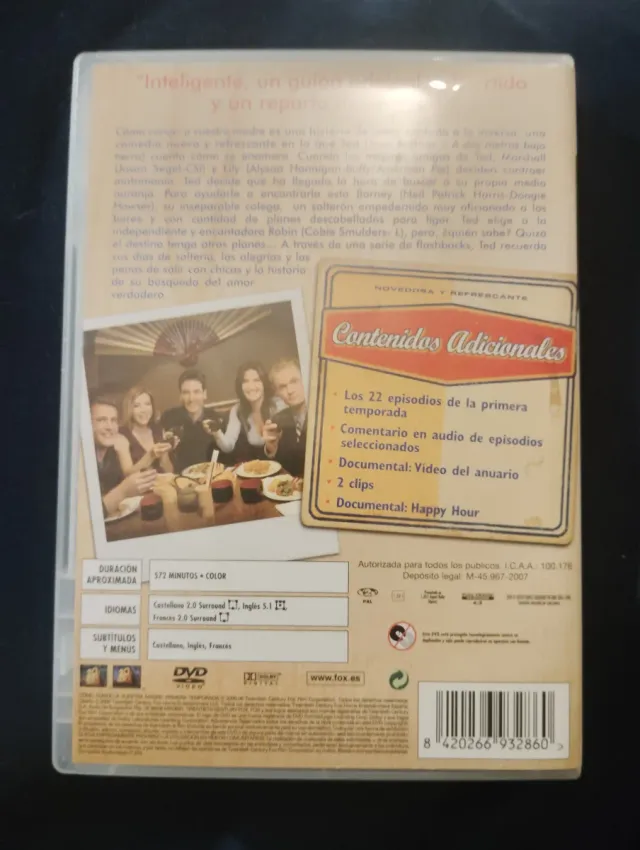 Cómo Conocí a Vuestra Madre T1 DVD