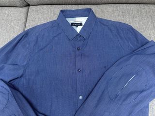 Camisa Salsa Slim Fit Azul Talla L
