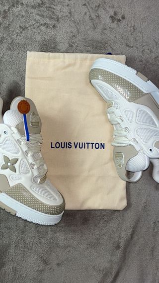 Louis Vuitton Skate Beige/Bianco Taglia 42