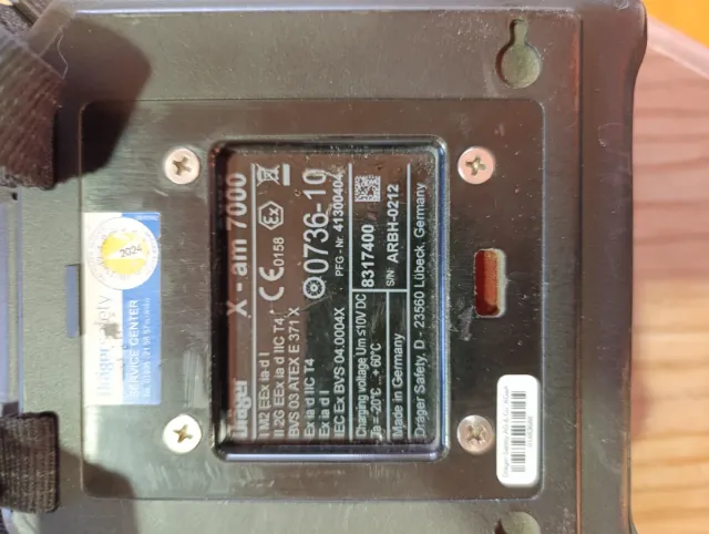 Detector de gases Dräger X-am 7000