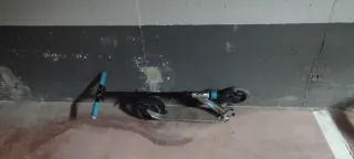 Patinete ruedas grandes poco uso