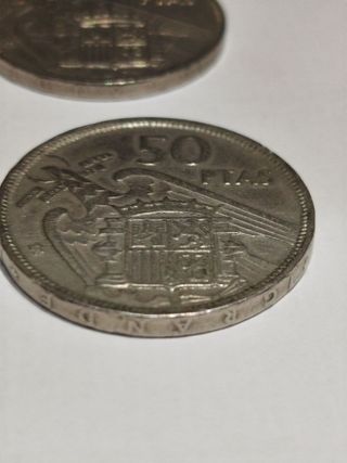 Lote de 5 Monedas de 5 Pts. Estrella 58