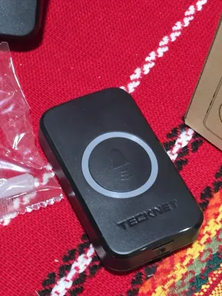 Timbre Inalámbrico TeckNet Negro/Azul