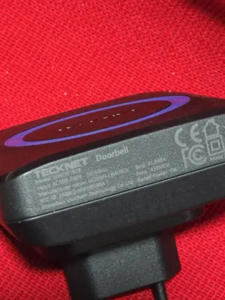 Timbre Inalámbrico TeckNet Negro/Azul