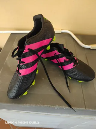 Scarpe calcio Adidas Nere/Rosa Taglia 46