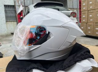 Casco Moto Integral Blanco HOMOLOGACIÓN ECE 22-06